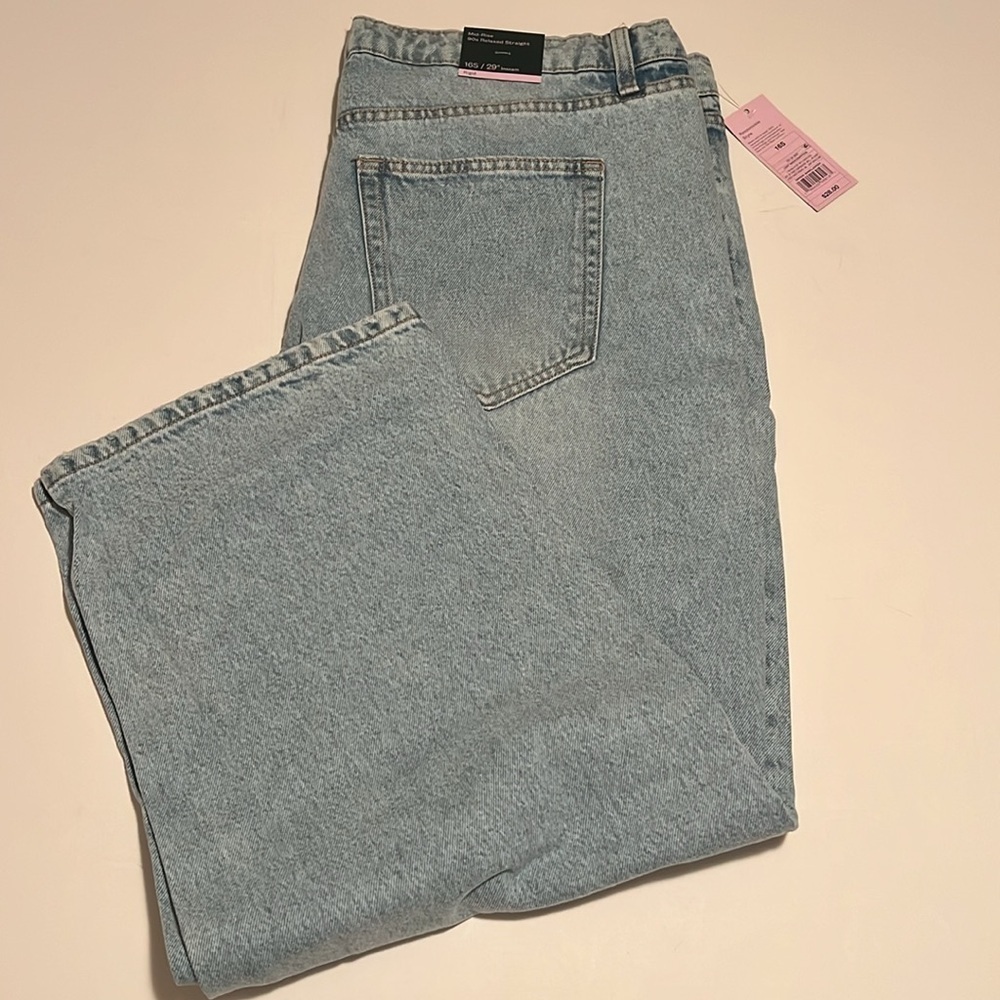 NWT Women's Wild Fable Mid-Rise 90's Relaxed Fit 16short/29" Inseam Baggy (G1) - Picture 7 of 7